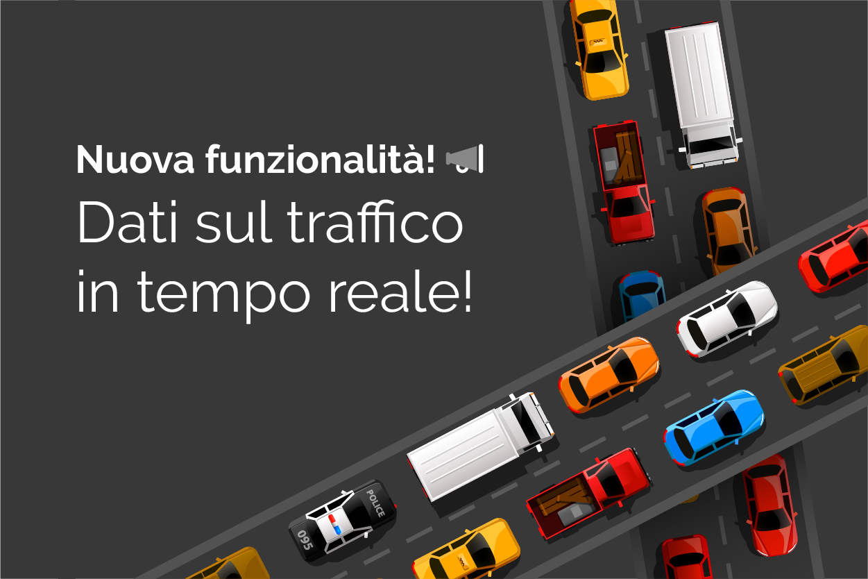 Pianificazione di percorsi commerciali con traffico in tempo reale